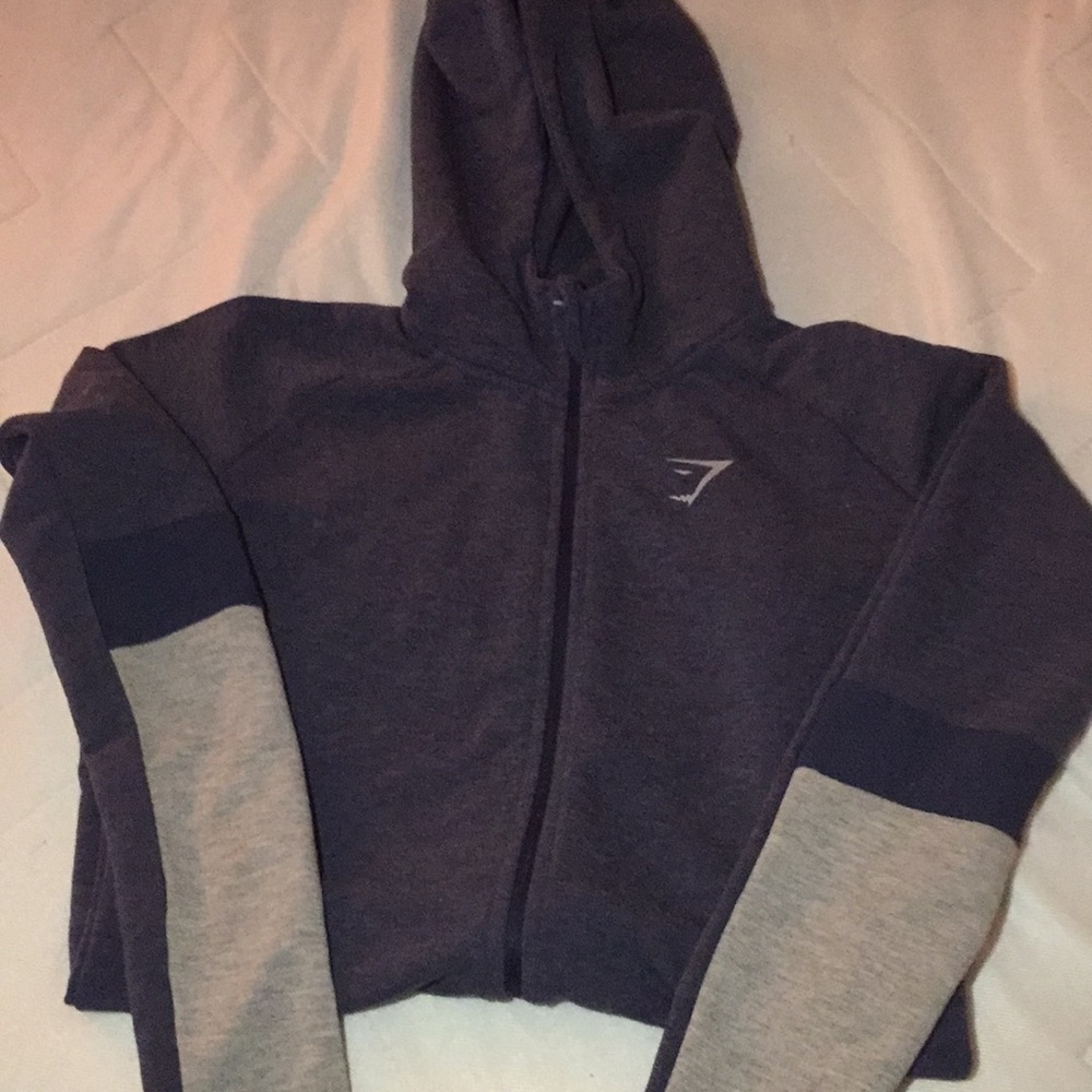 gymshark hoodie -impulse zip